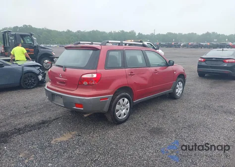 2006 Mitsubishi Outlander Ls z USA, uszkodzony, nr VIN JA4LZ31F96U018239